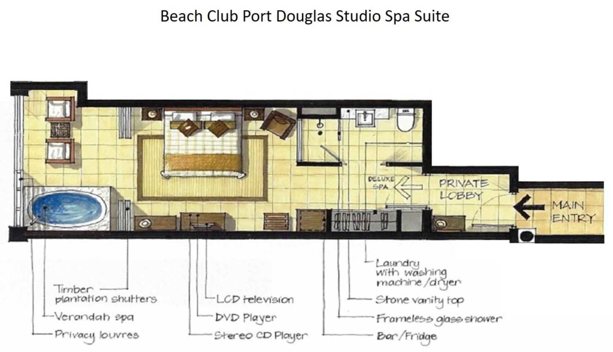 Beach Club Port Douglas Luxury Apartments Номер фото